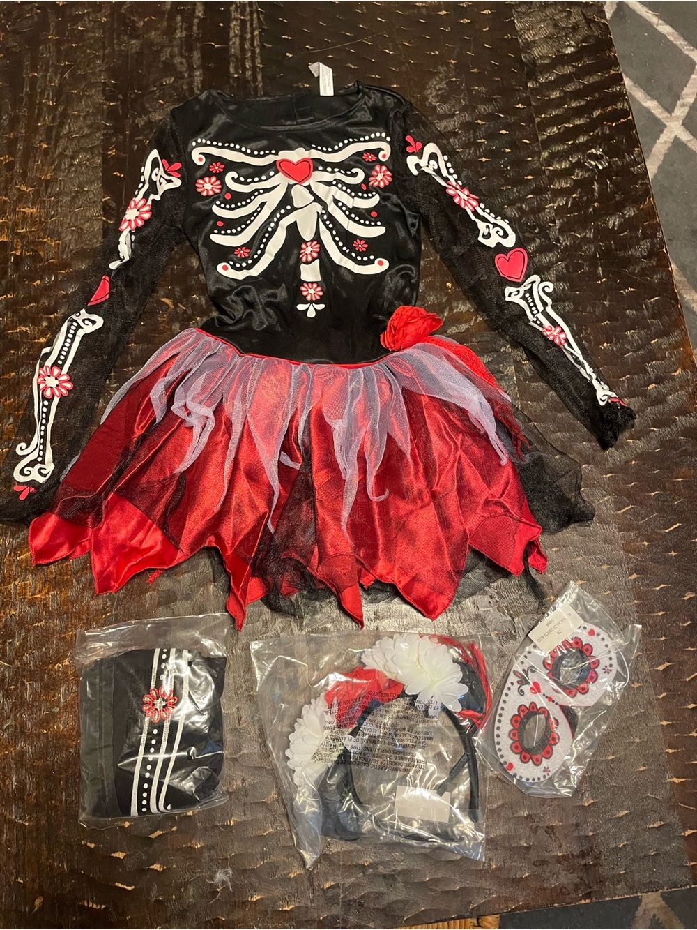 Scared to the bones costume
